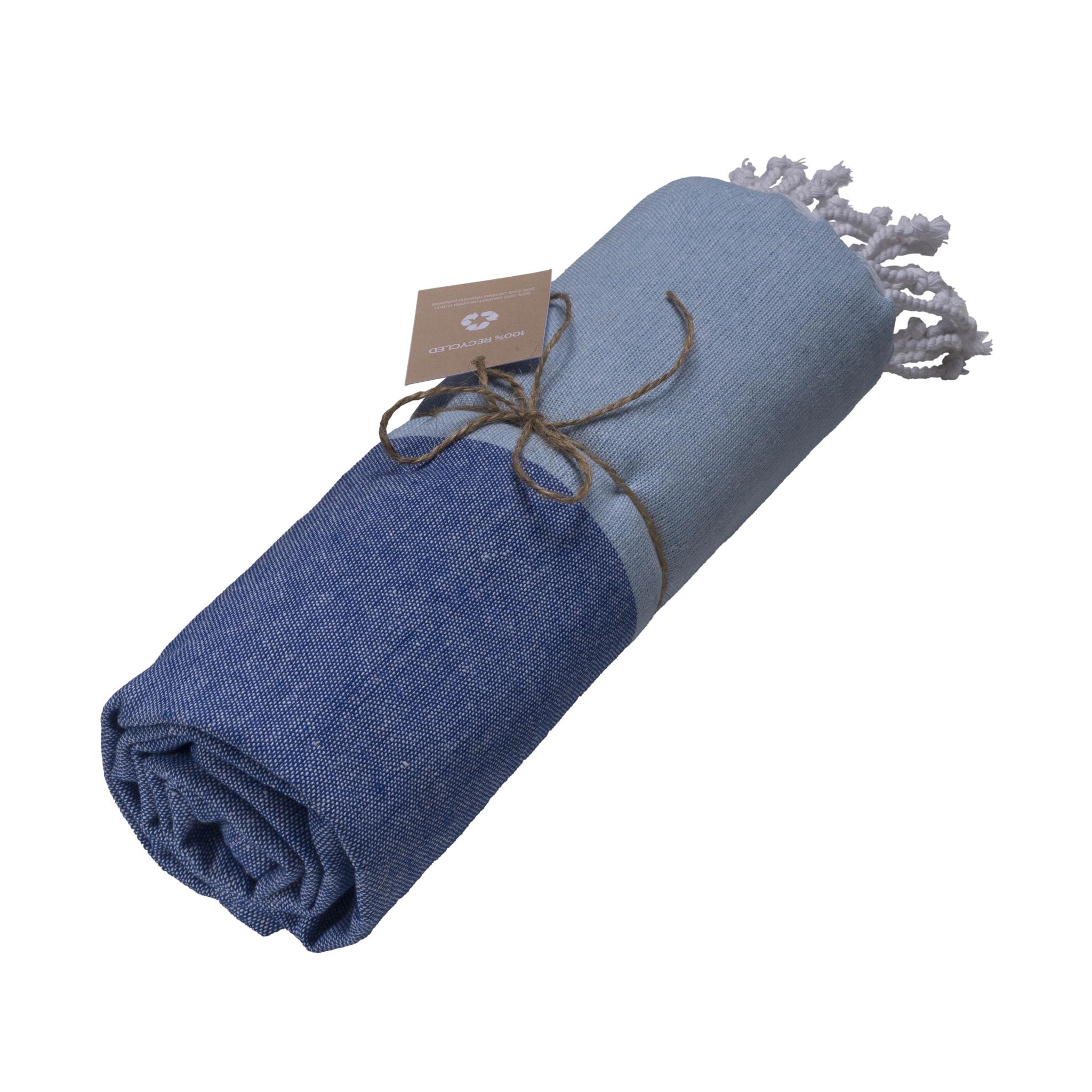 Telo mare/Fouta in cotone riciclato 180 g/m2 certificato GRS Telo mare/Fouta in cotone riciclato 180 g/m2 certificato GRS